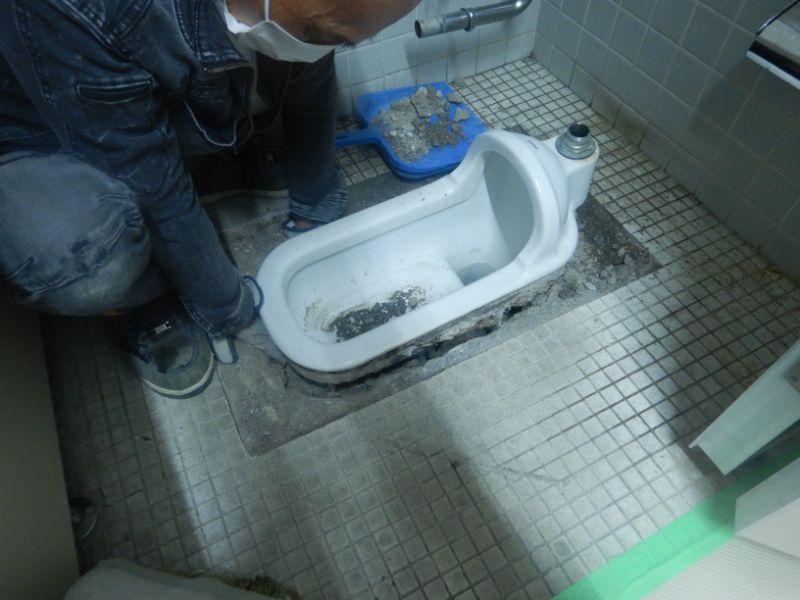 修繕前